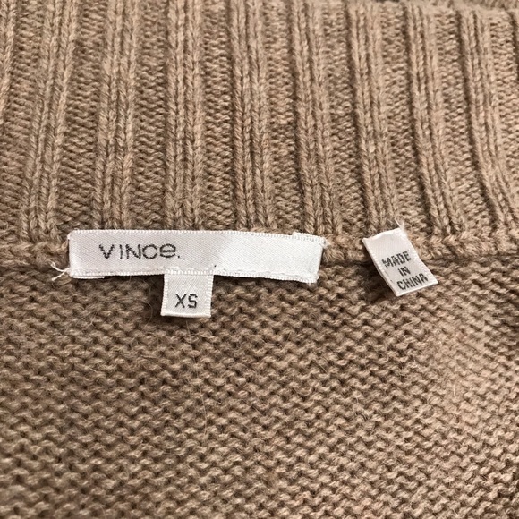 VINCE Oversized Tan Duster - Picture 5 of 6